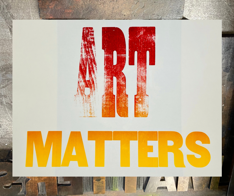 "Art Matters" limited edition print