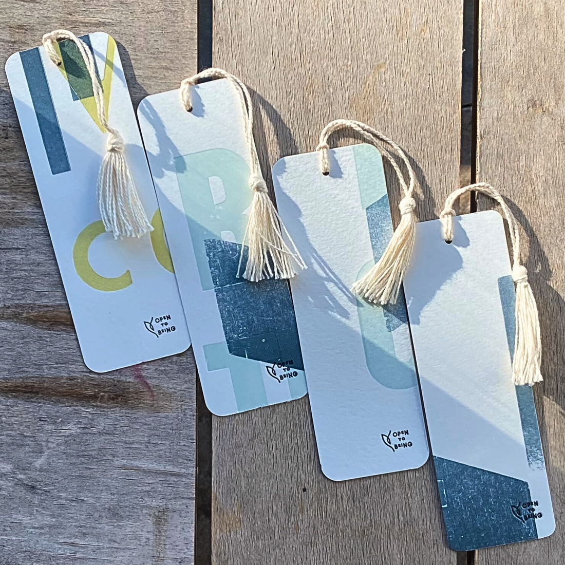 Colorful Printed Bookmark
