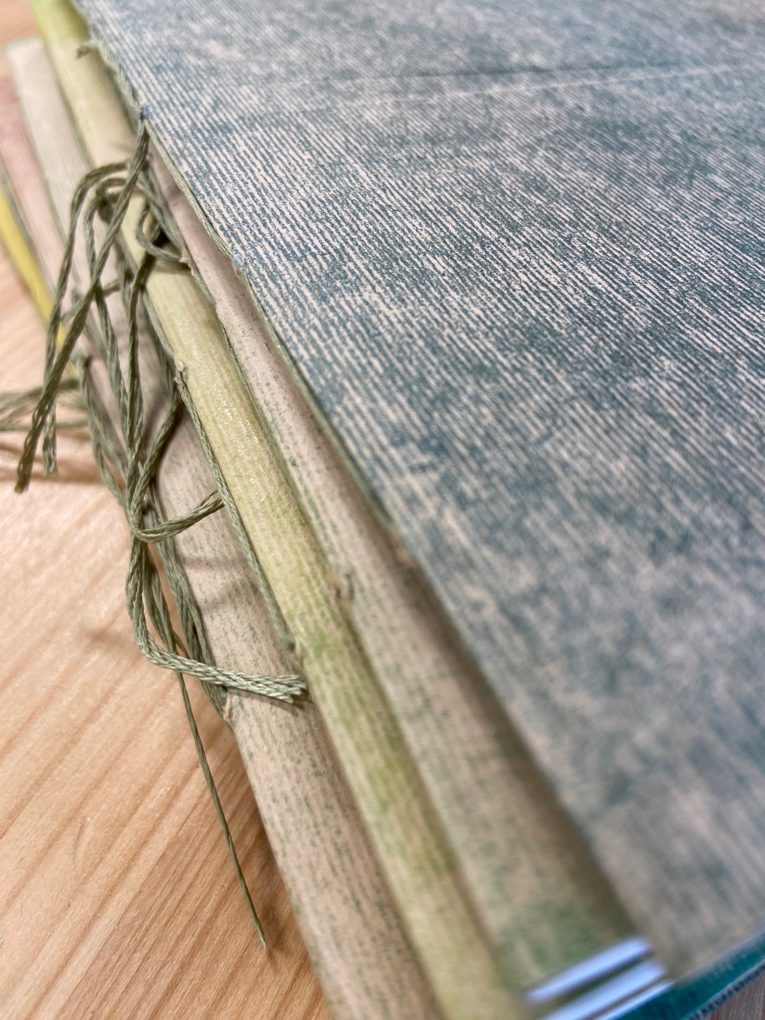 Hand-Bound Blank Notebook