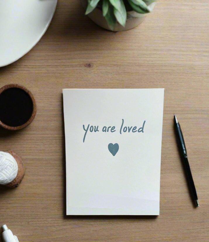 You are Loved greeting card