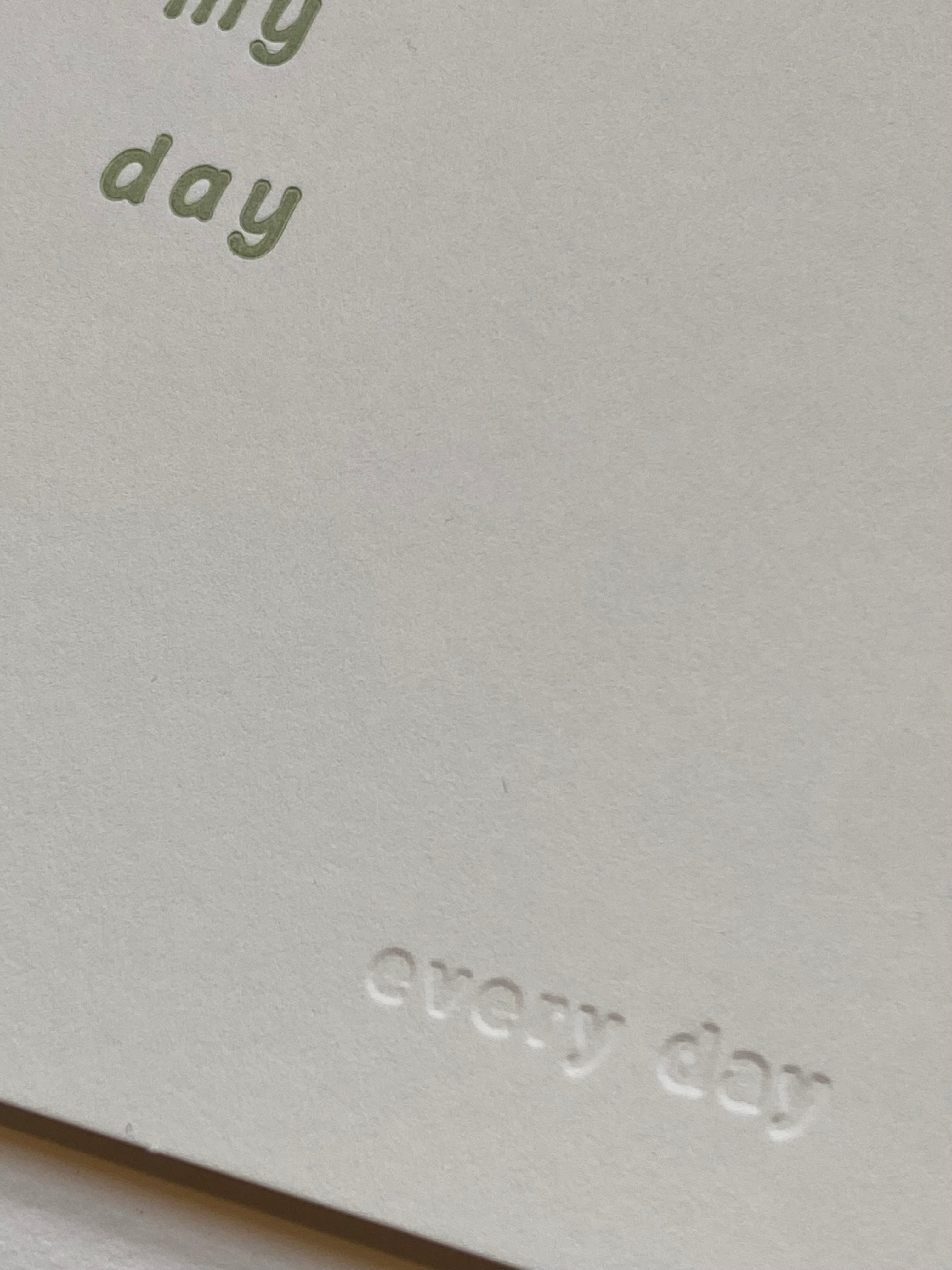 You Brighten My Day greeting card