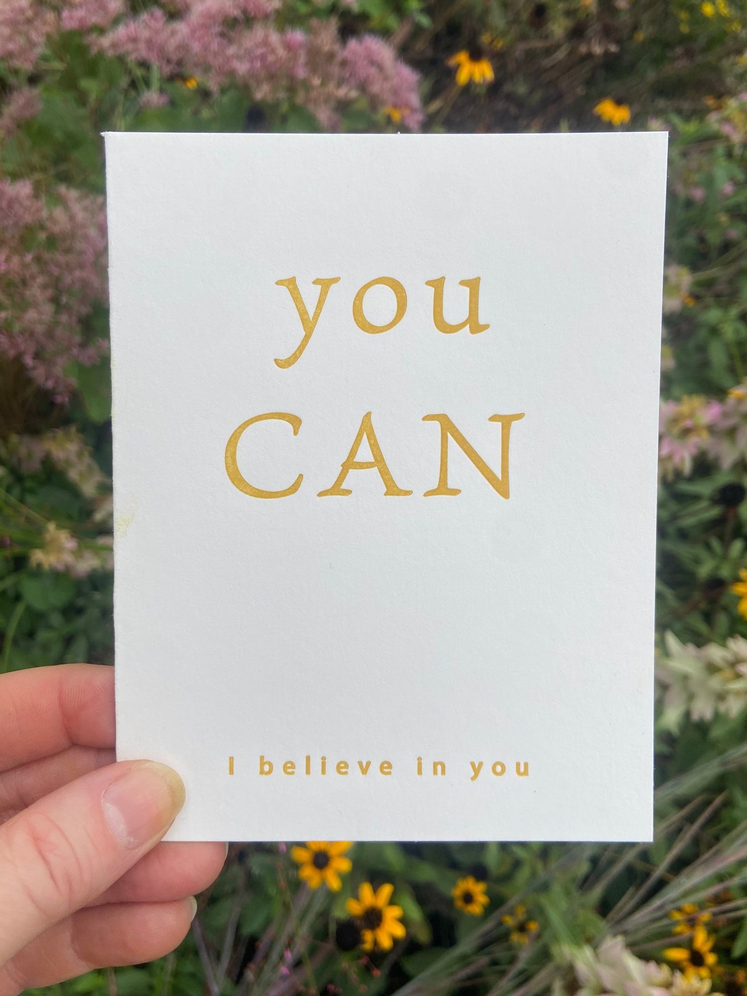 You CAN