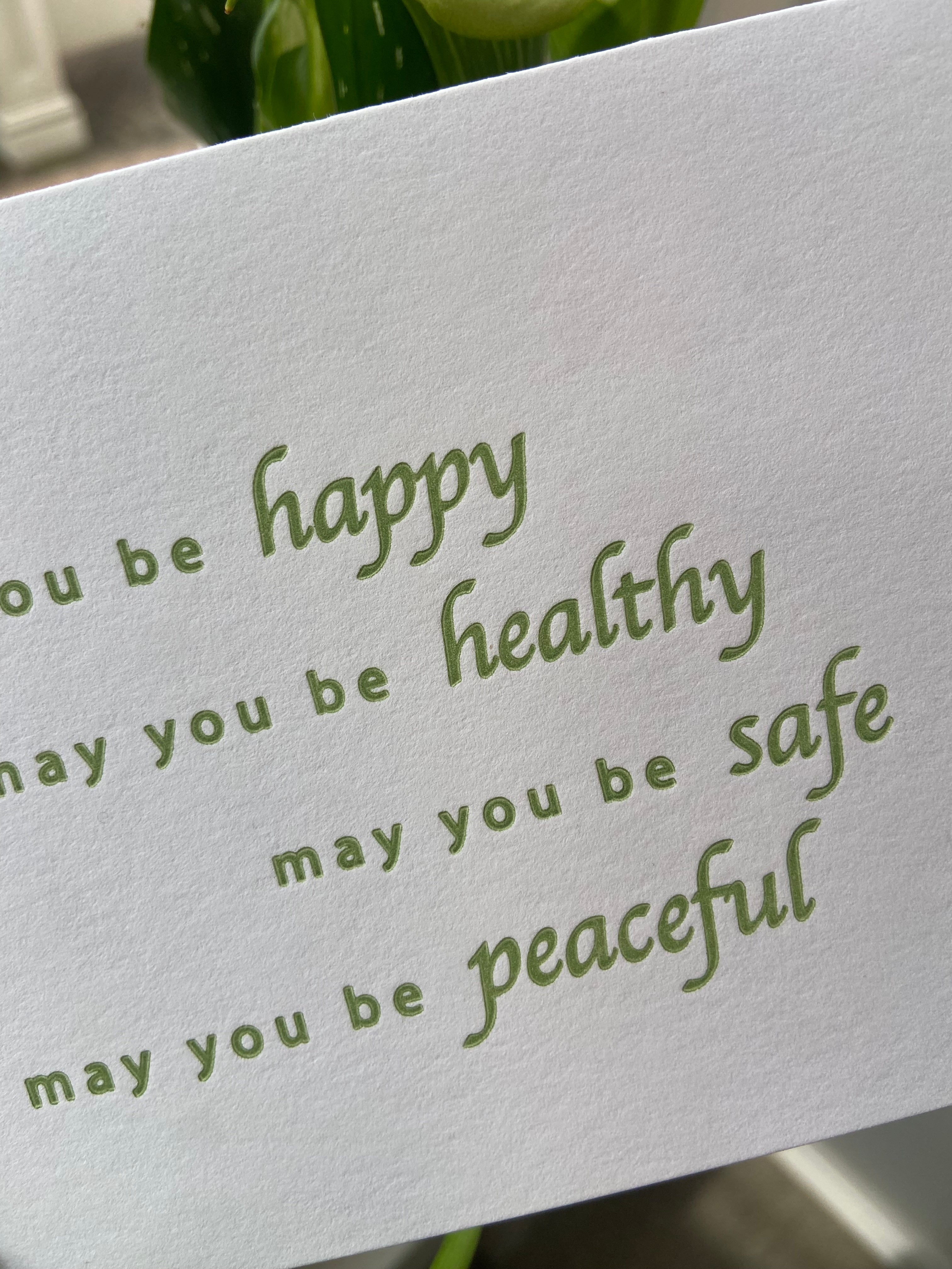 Loving Kindness greeting card