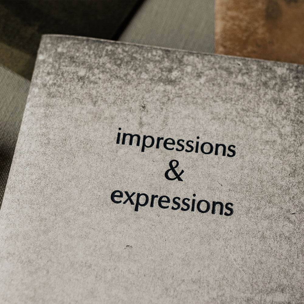 Mini notebook "Impressions and Expressions"
