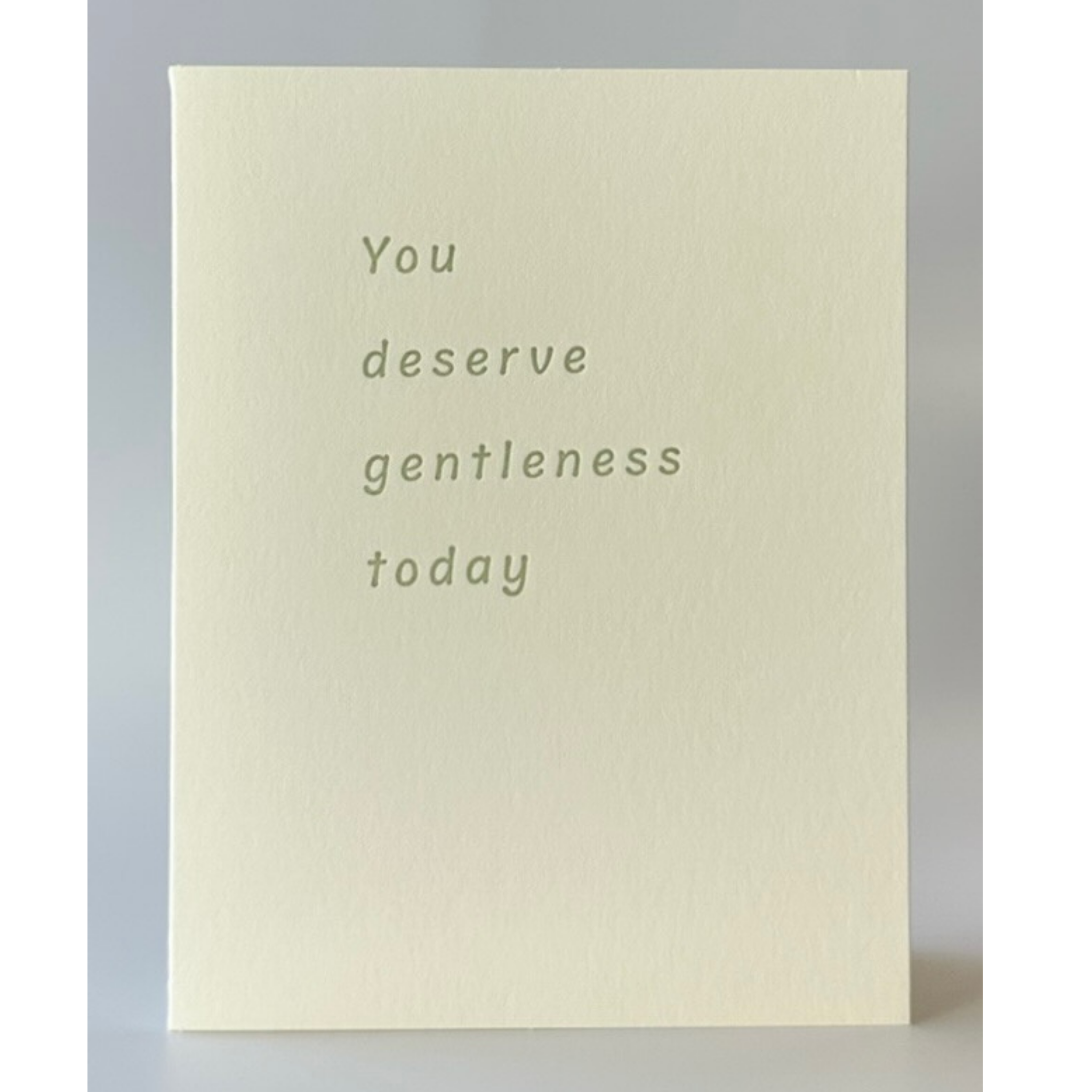 Gentleness