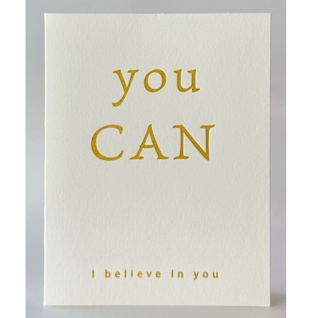 You Can