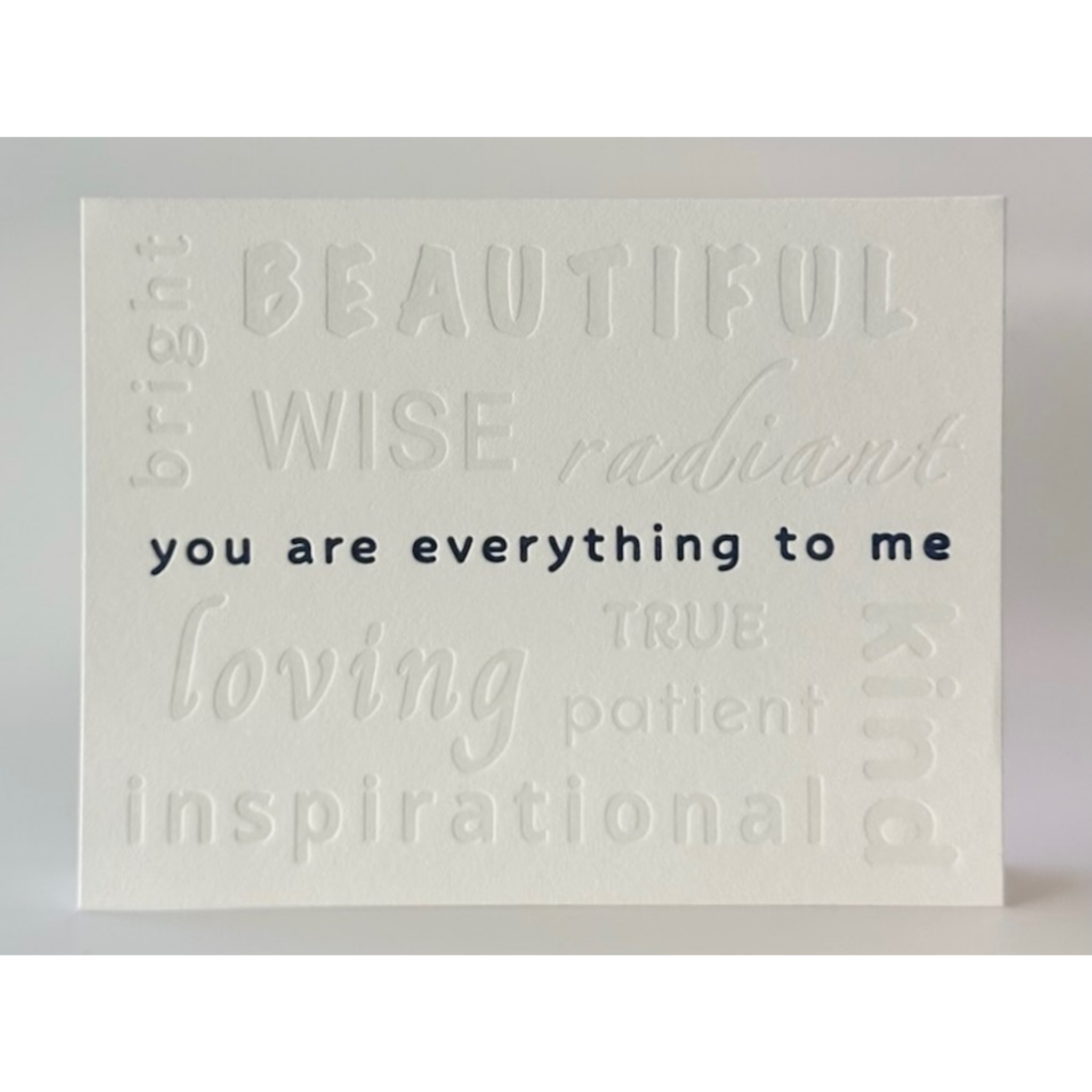 You Are Everything greeting card