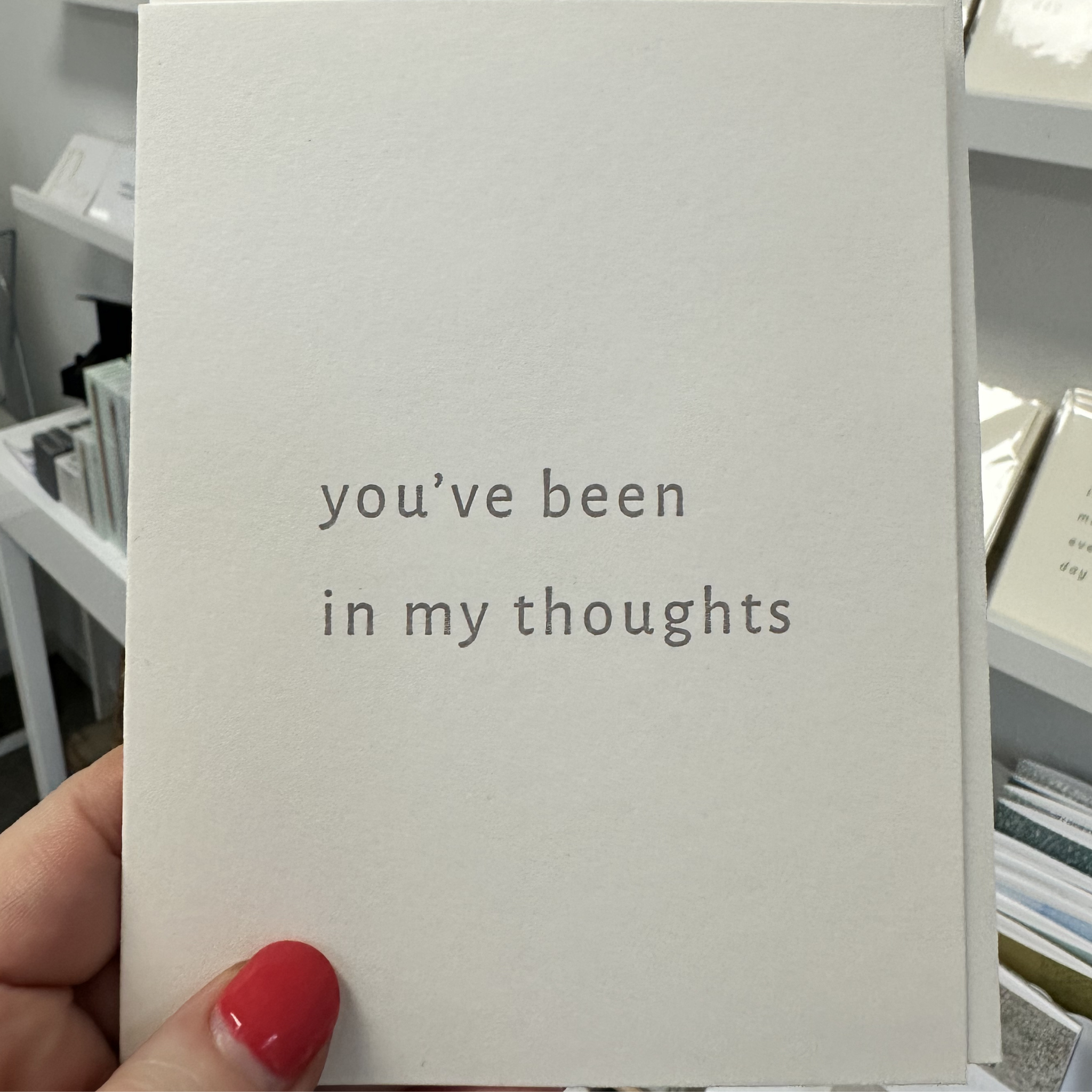 In My Thoughts
