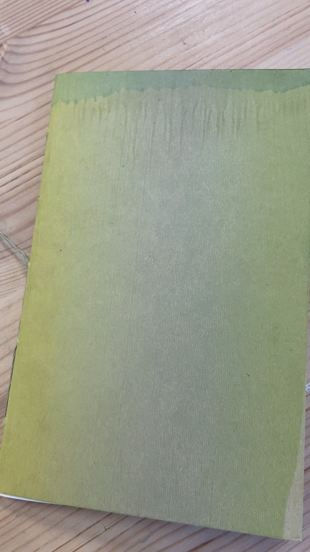 Hand-Bound Blank Notebook