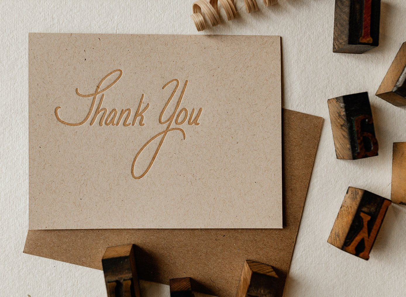 Thank You greeting card