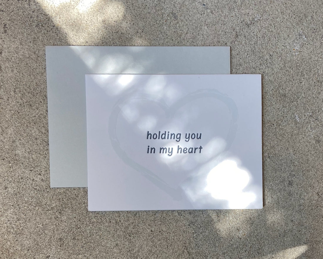 Heart Love greeting card