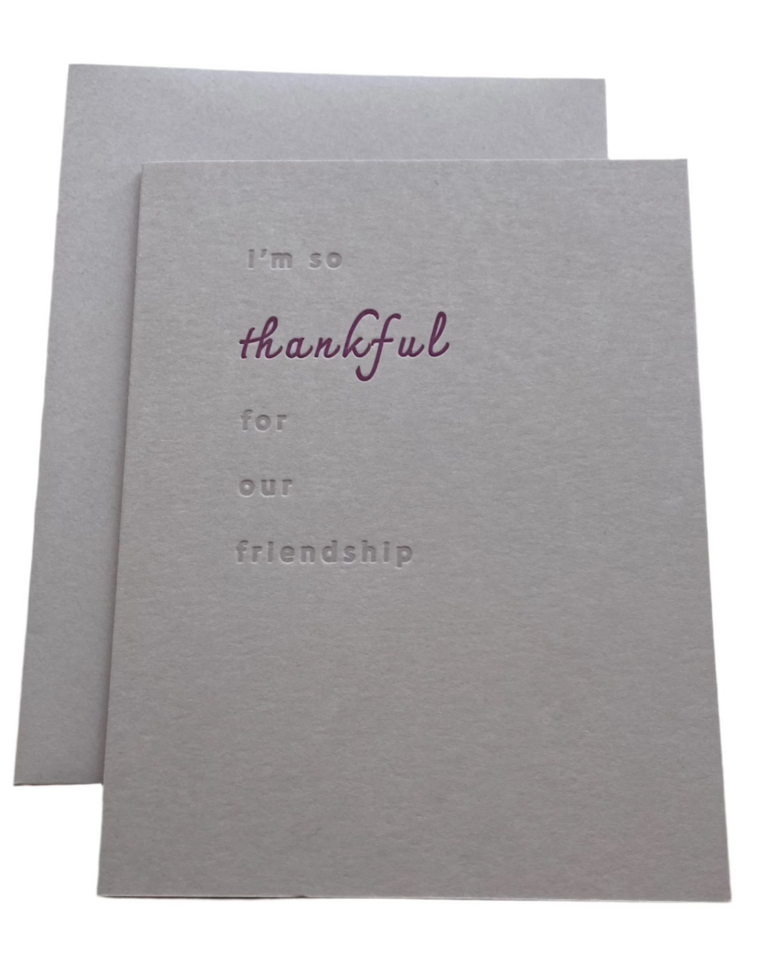 Friendship Thankfulness