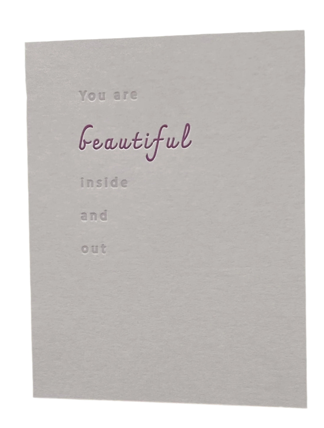 Beautiful Inside and Out