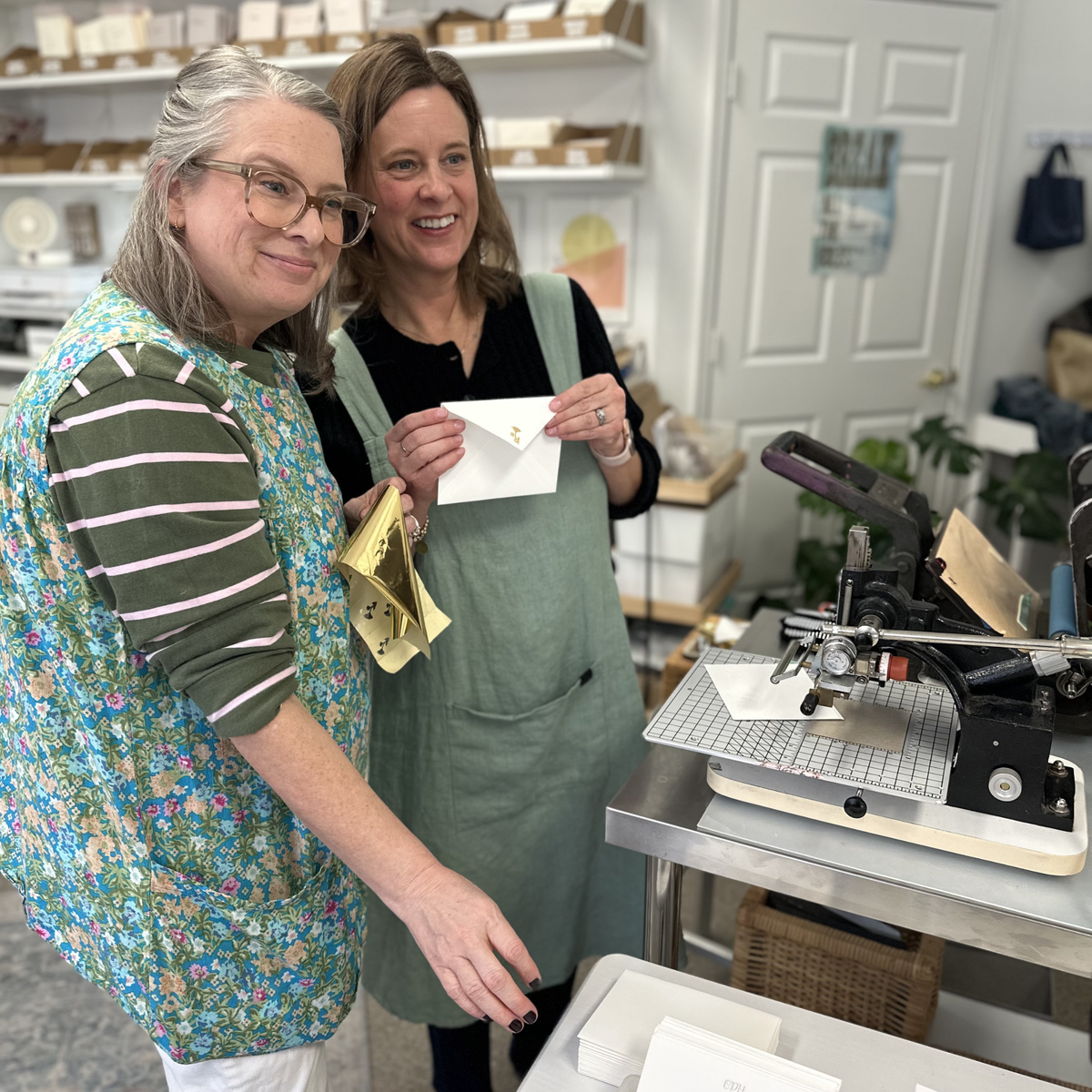 Stationery Date: Letterpress Workshop for Two