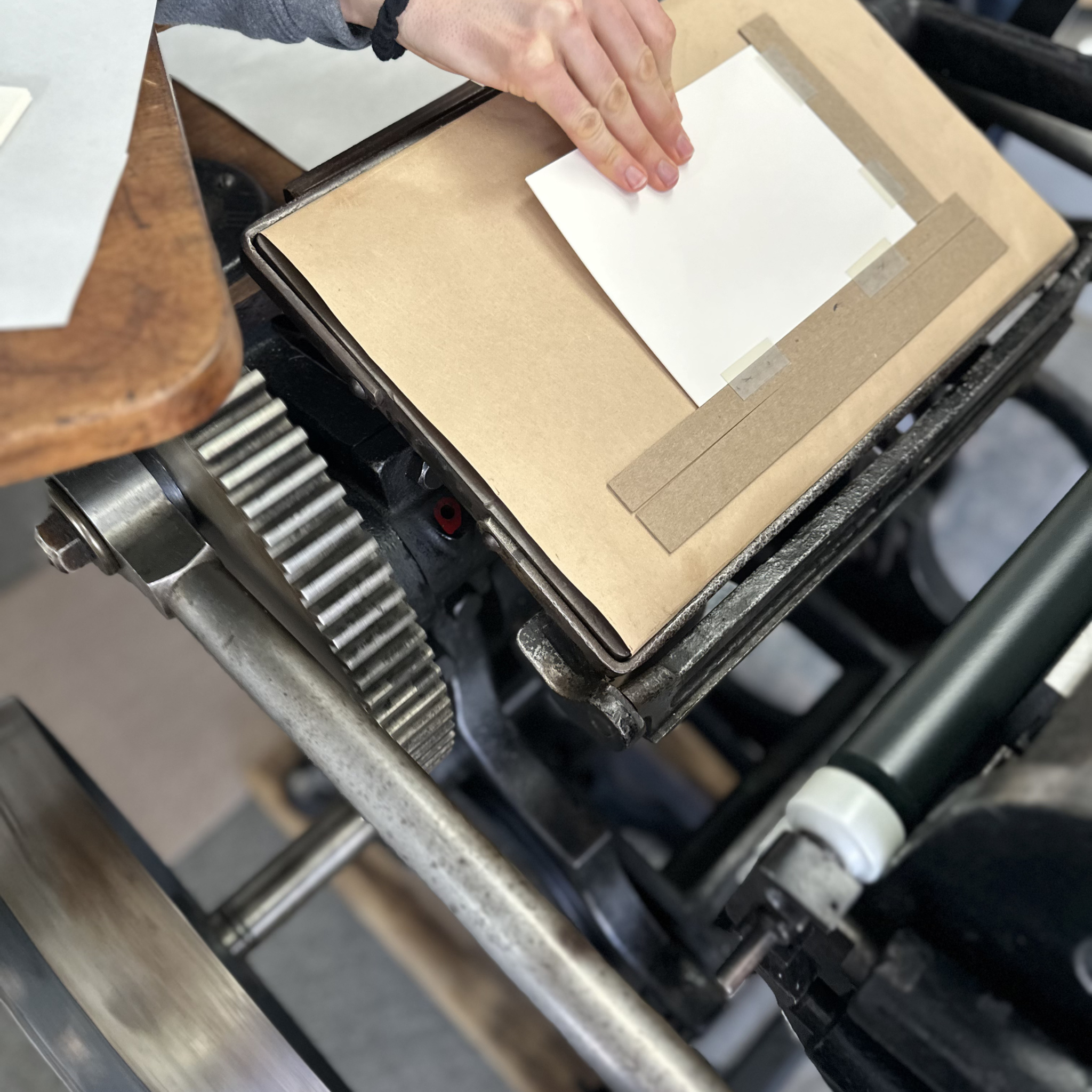 DIY Letterpress Invitations (2 people)