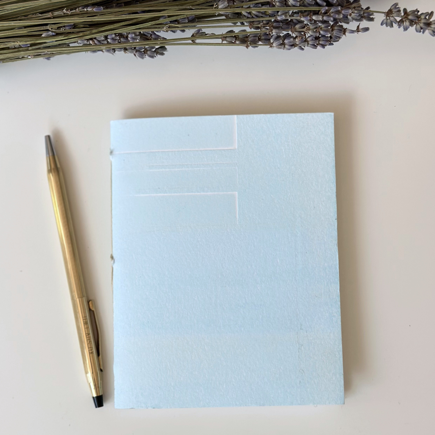 Hand-Bound Blank Notebook