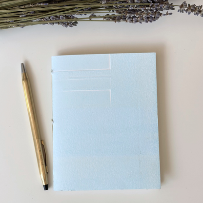 Hand-Bound Blank Notebook
