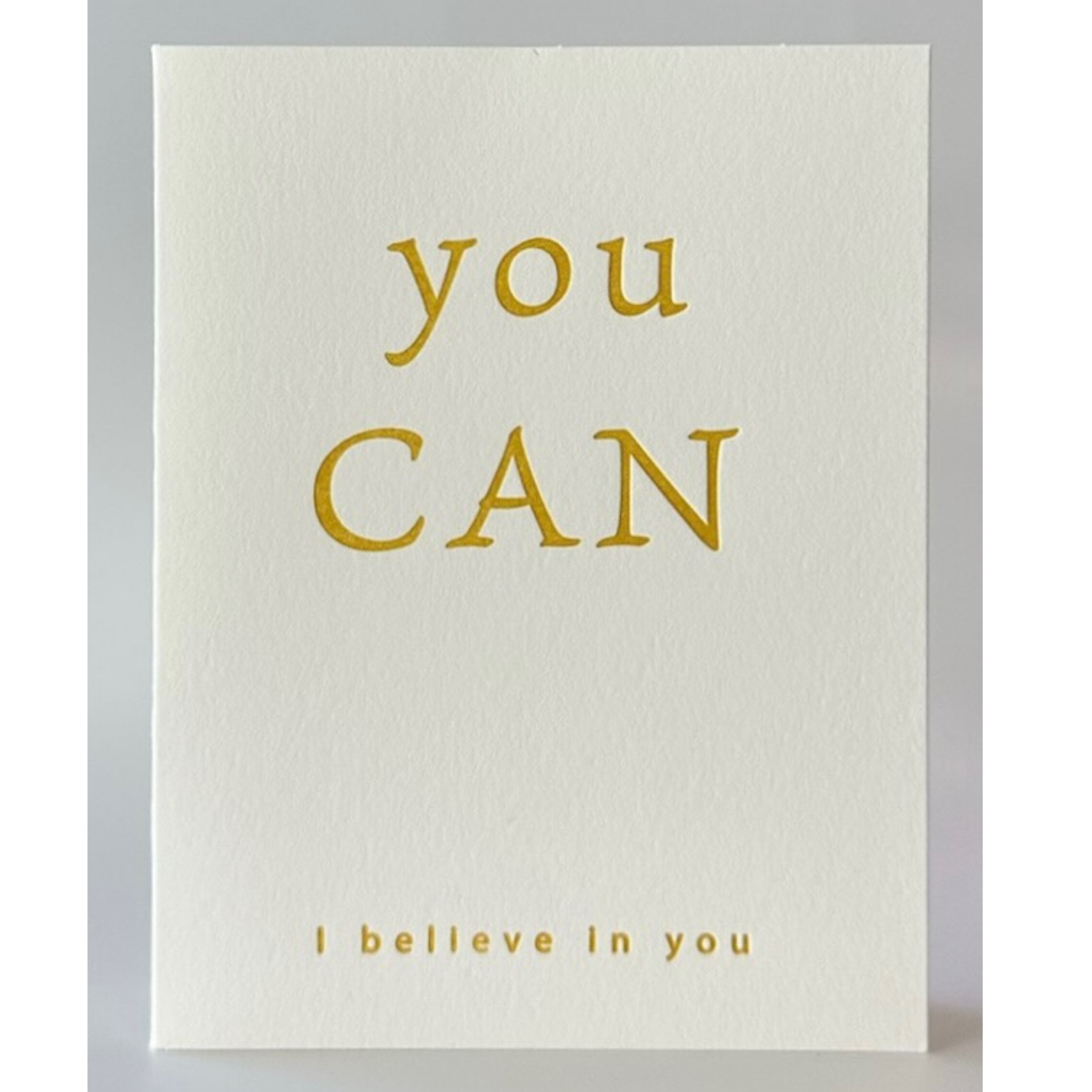 You Can