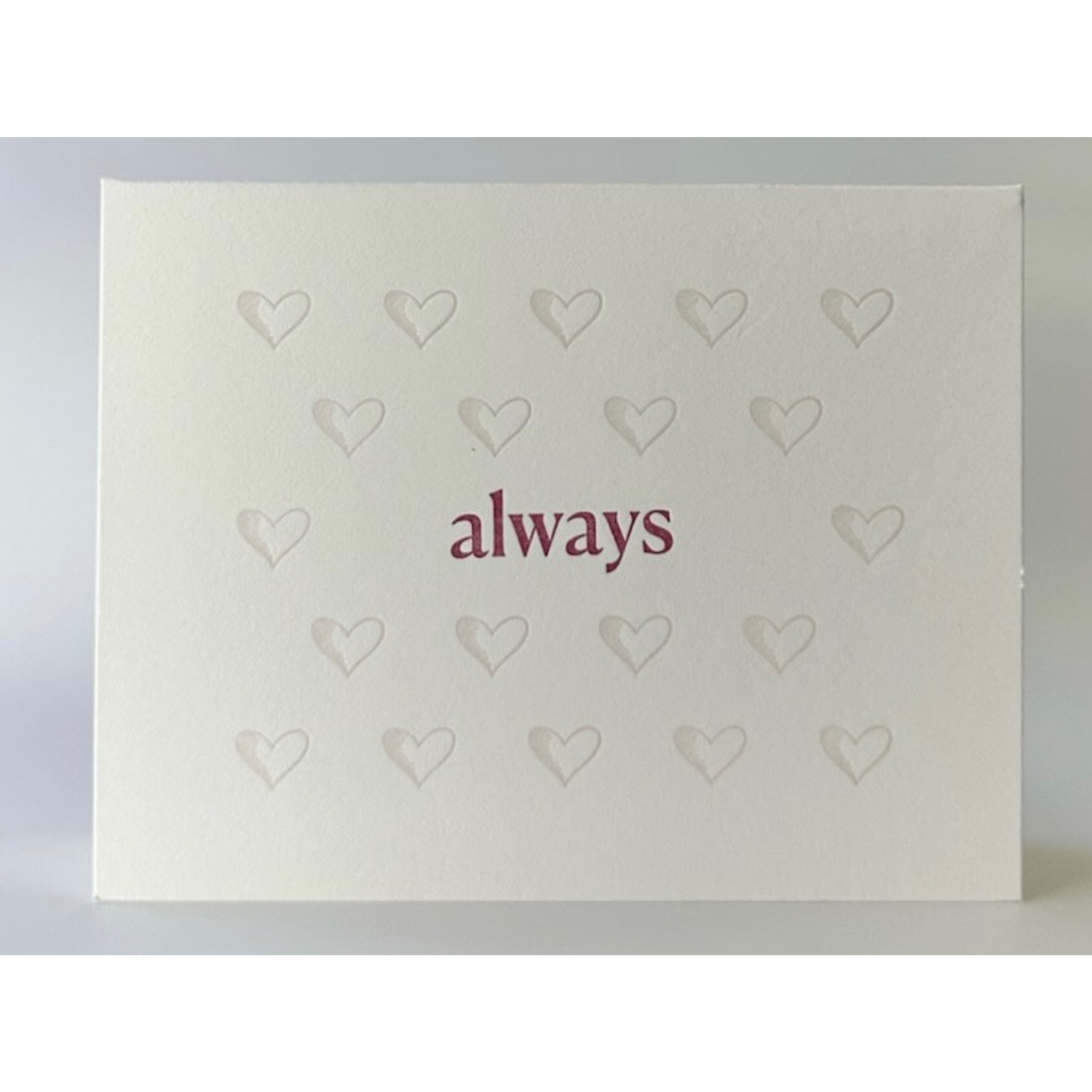 Always with hearts