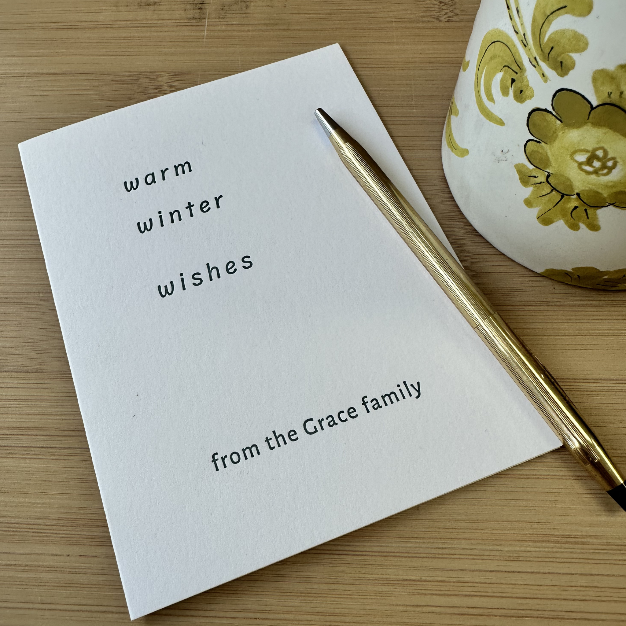 DIY Holiday Card Workshop