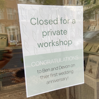 Bespoke Workshop - Personalized Note Cards (2 people)