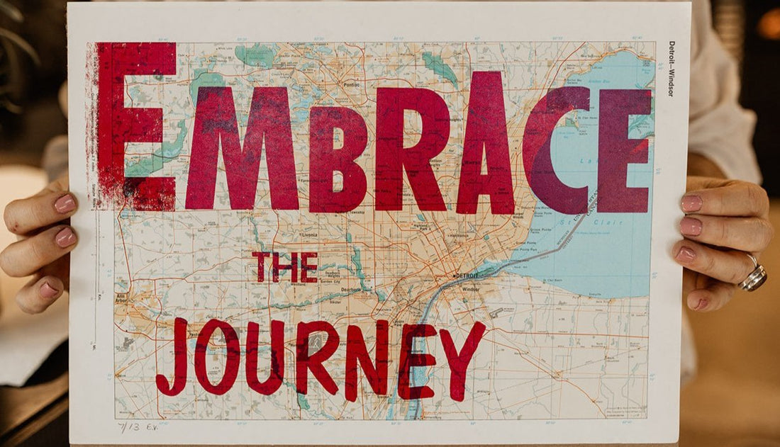 "Embrace the Journey" print