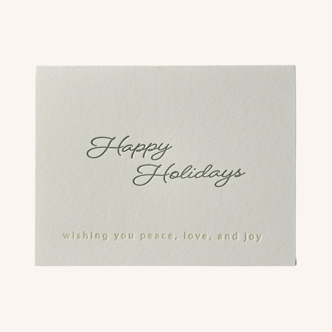 Happy Holidays