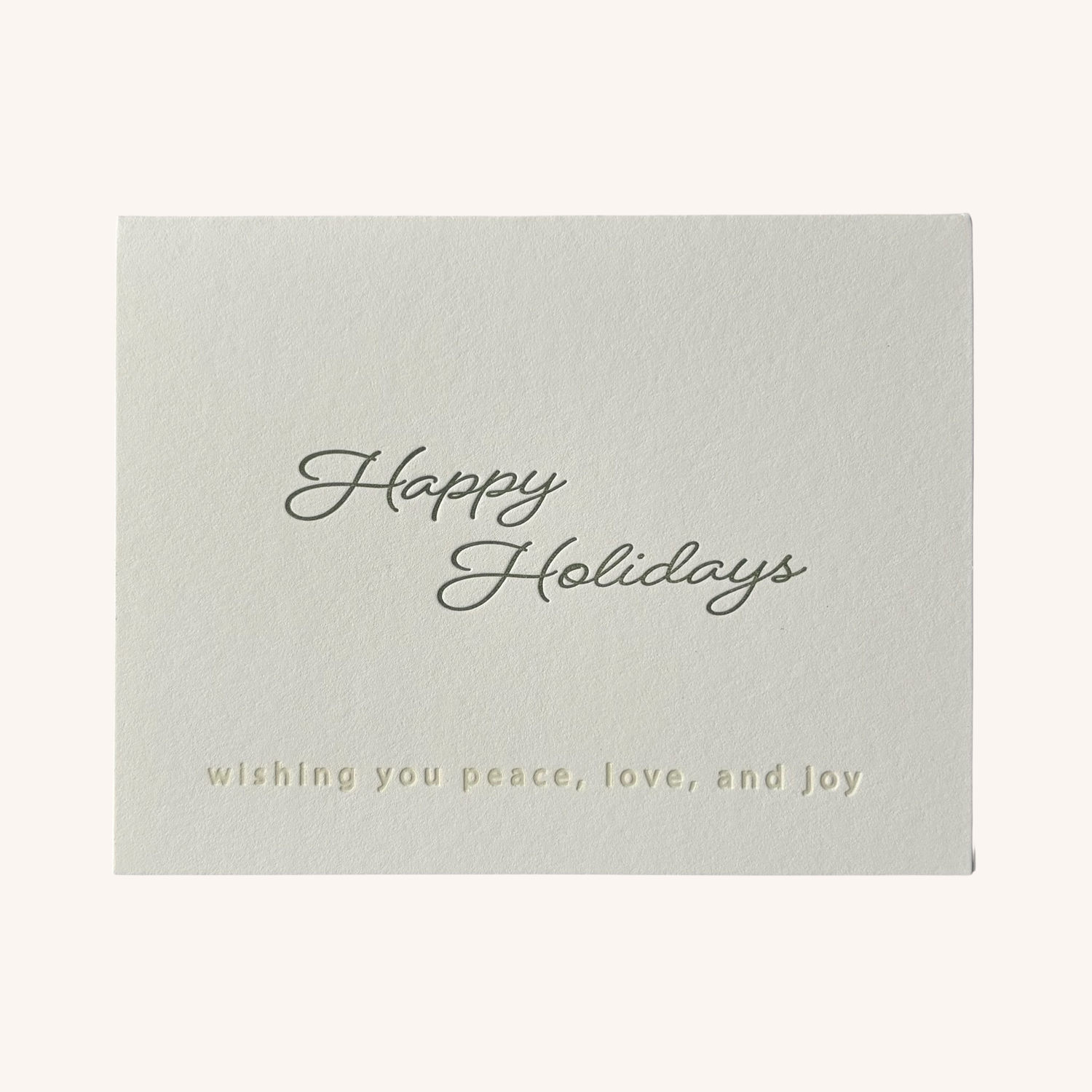 Happy Holidays