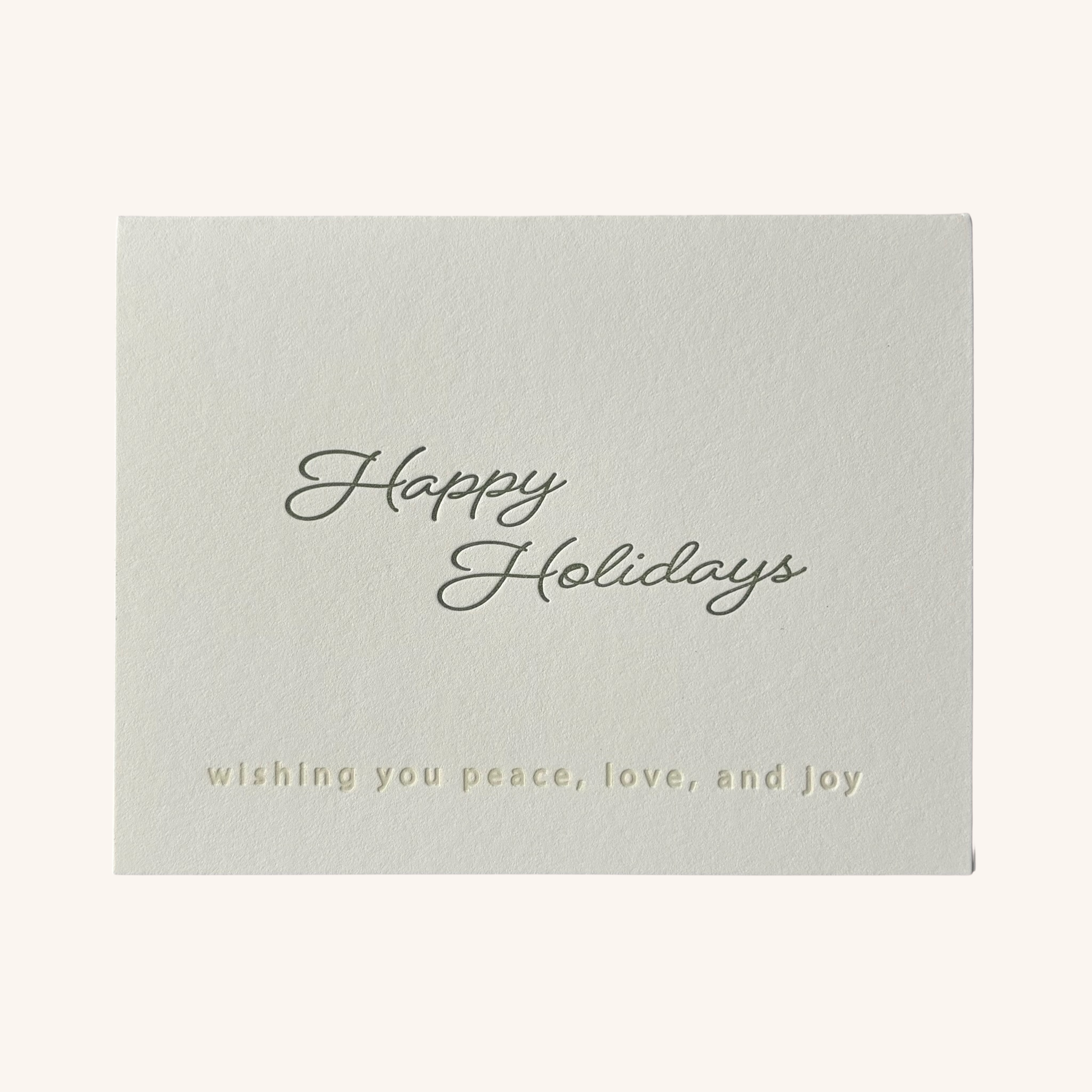 Happy Holidays