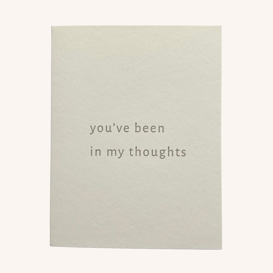 In My Thoughts