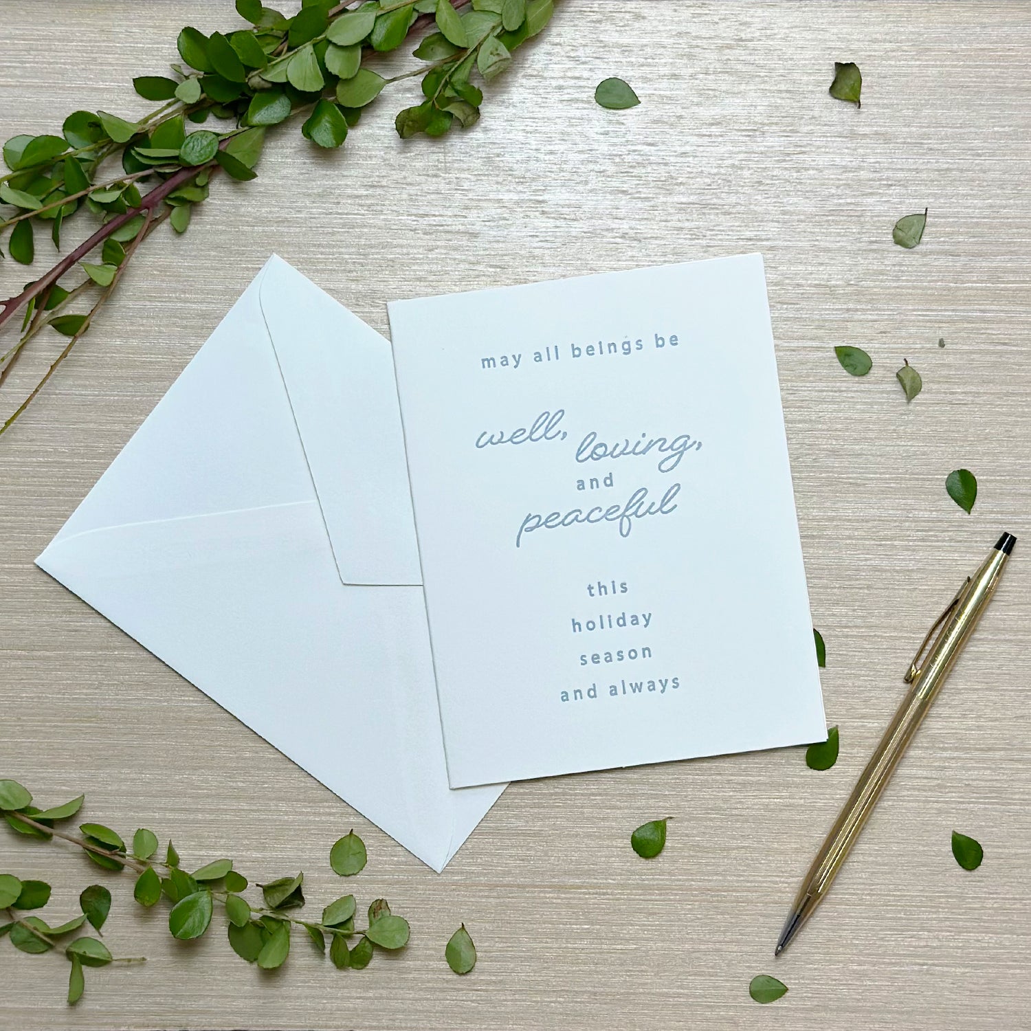 Well, Loving, and Peaceful holiday