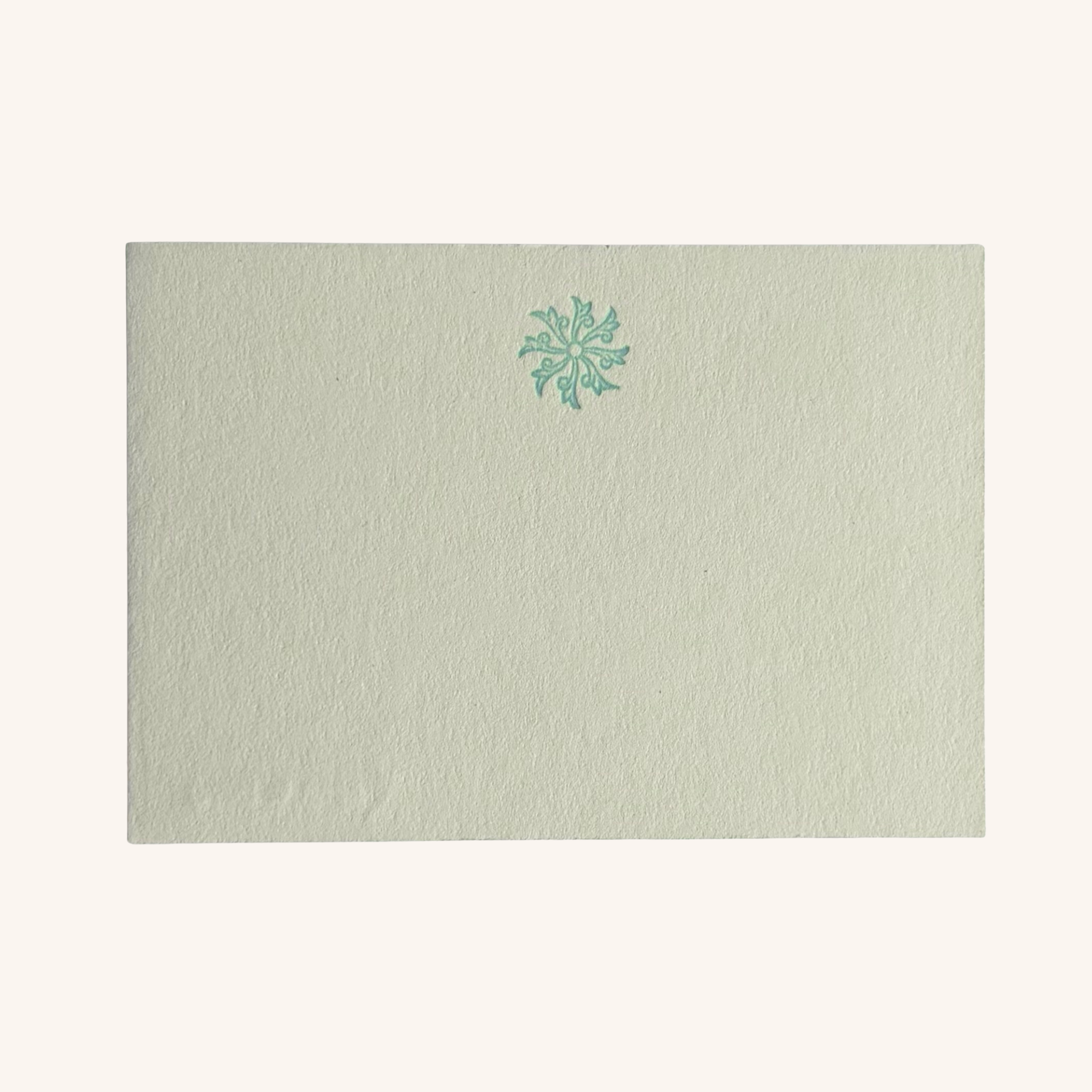 Snowflake Enclosure Card
