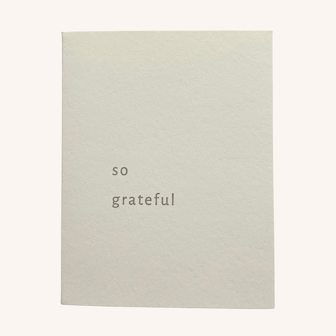 So Grateful