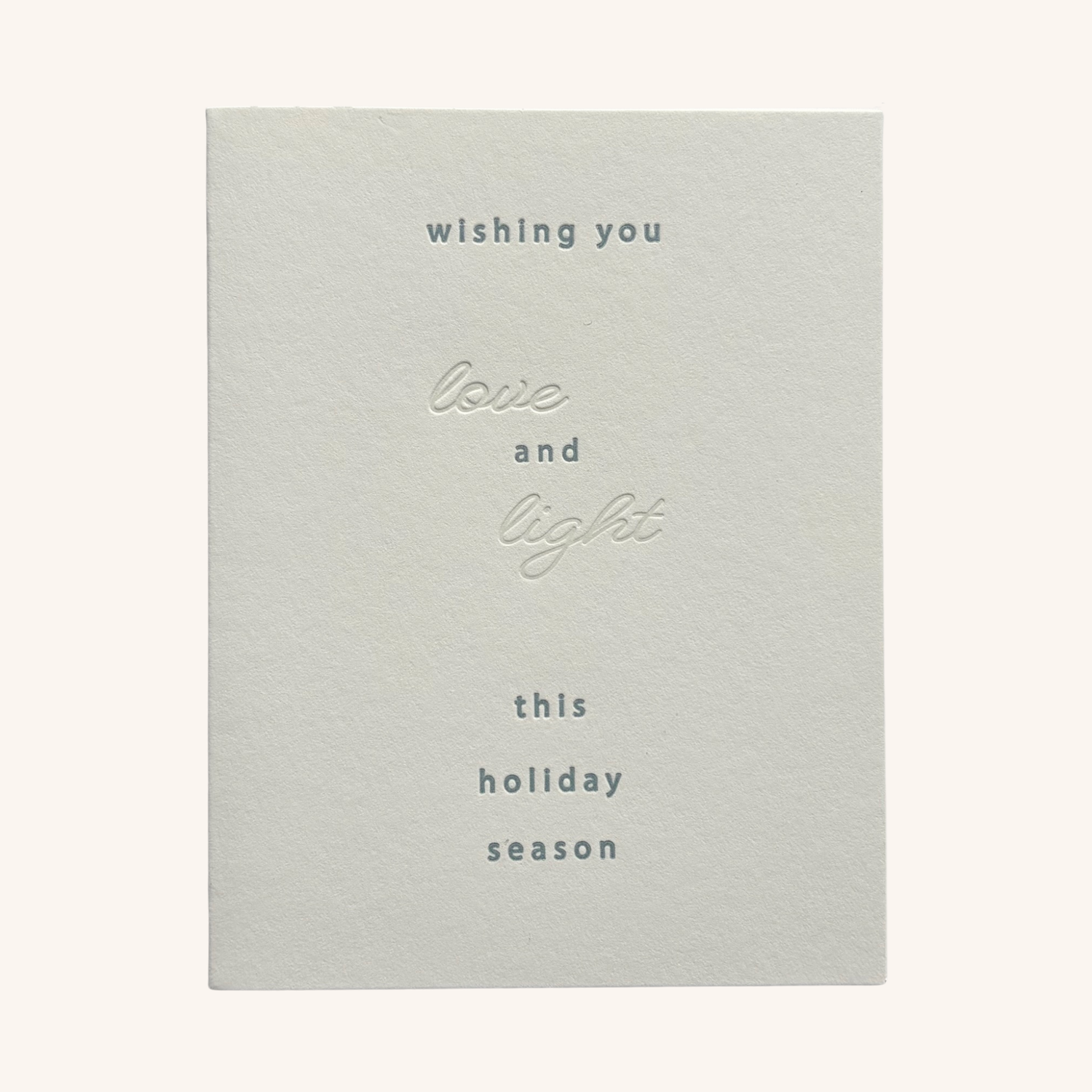 Wishing You Love and Light