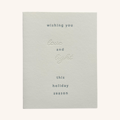 Wishing You Love and Light